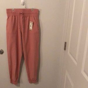 Albion destination joggers, light mauve, size S